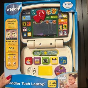 VTech toddler baby kids interactive education laptop learning preschool toy NWT